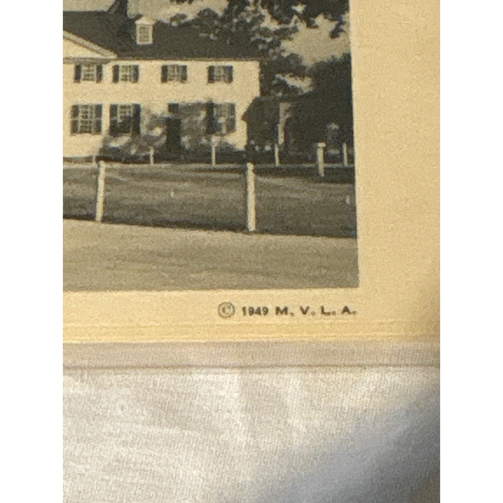 1949 Mount Vernon Postcards Set of 10 George Washington MVLA Historic Views - Picture 8 of 8